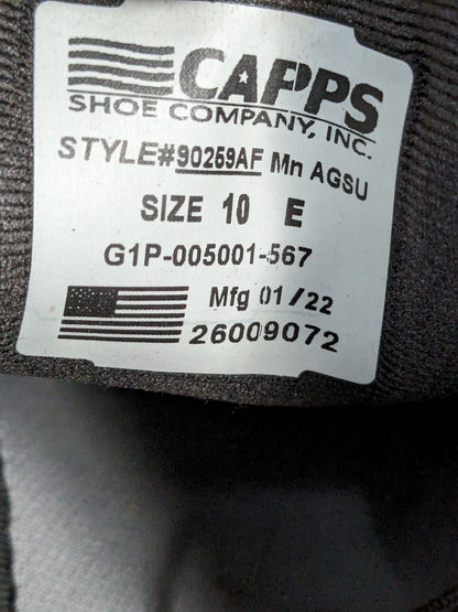 US army capps airlite footwear agsu 10 E shoes used (dg3- ea03-enu121)