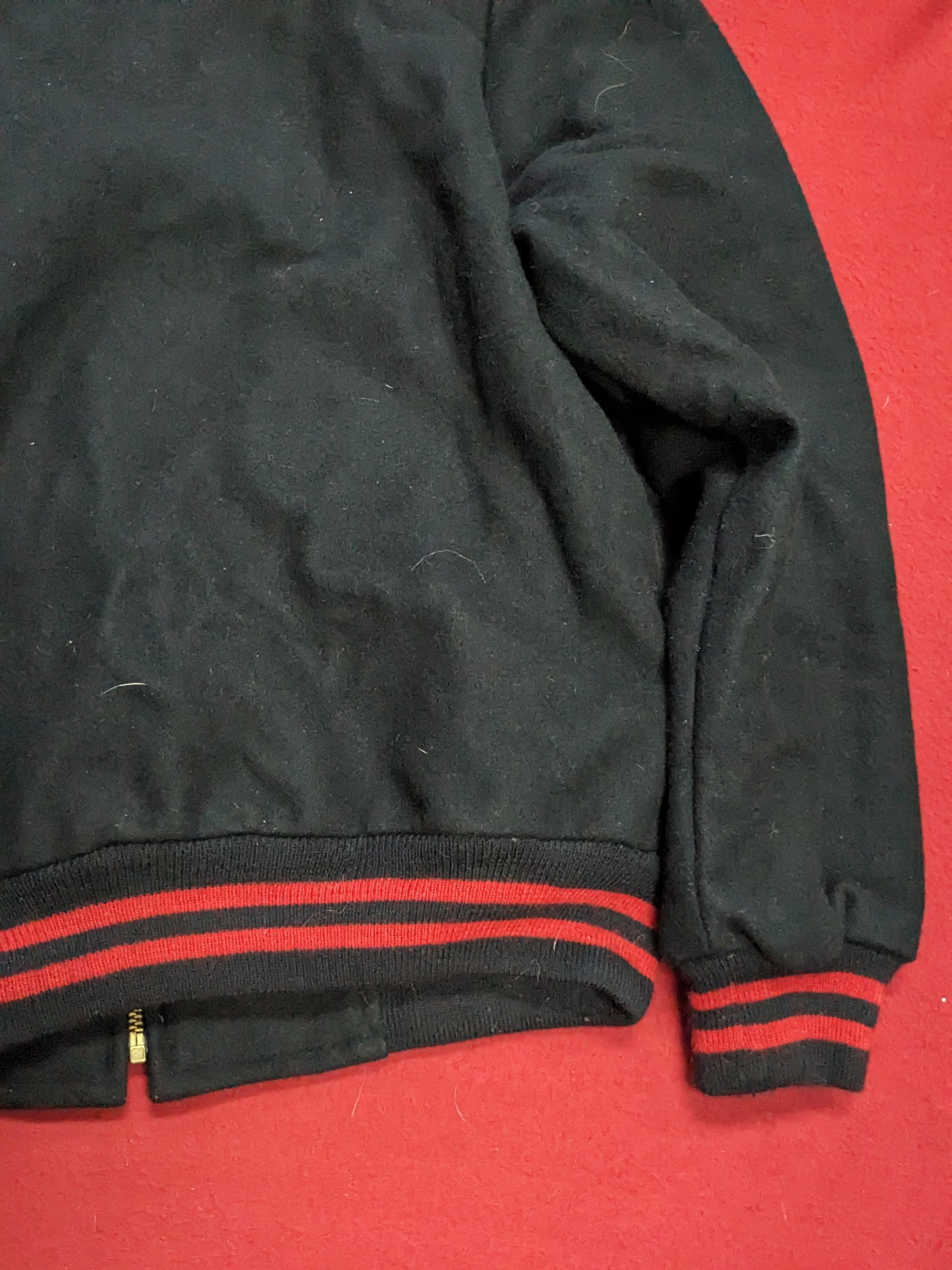 Vintage logan military baseball/ varsity jacket used  (BB02-enu125)