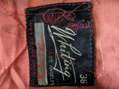 Vintage whiting military wool jacket size 36 used  (gsk6-enu126)