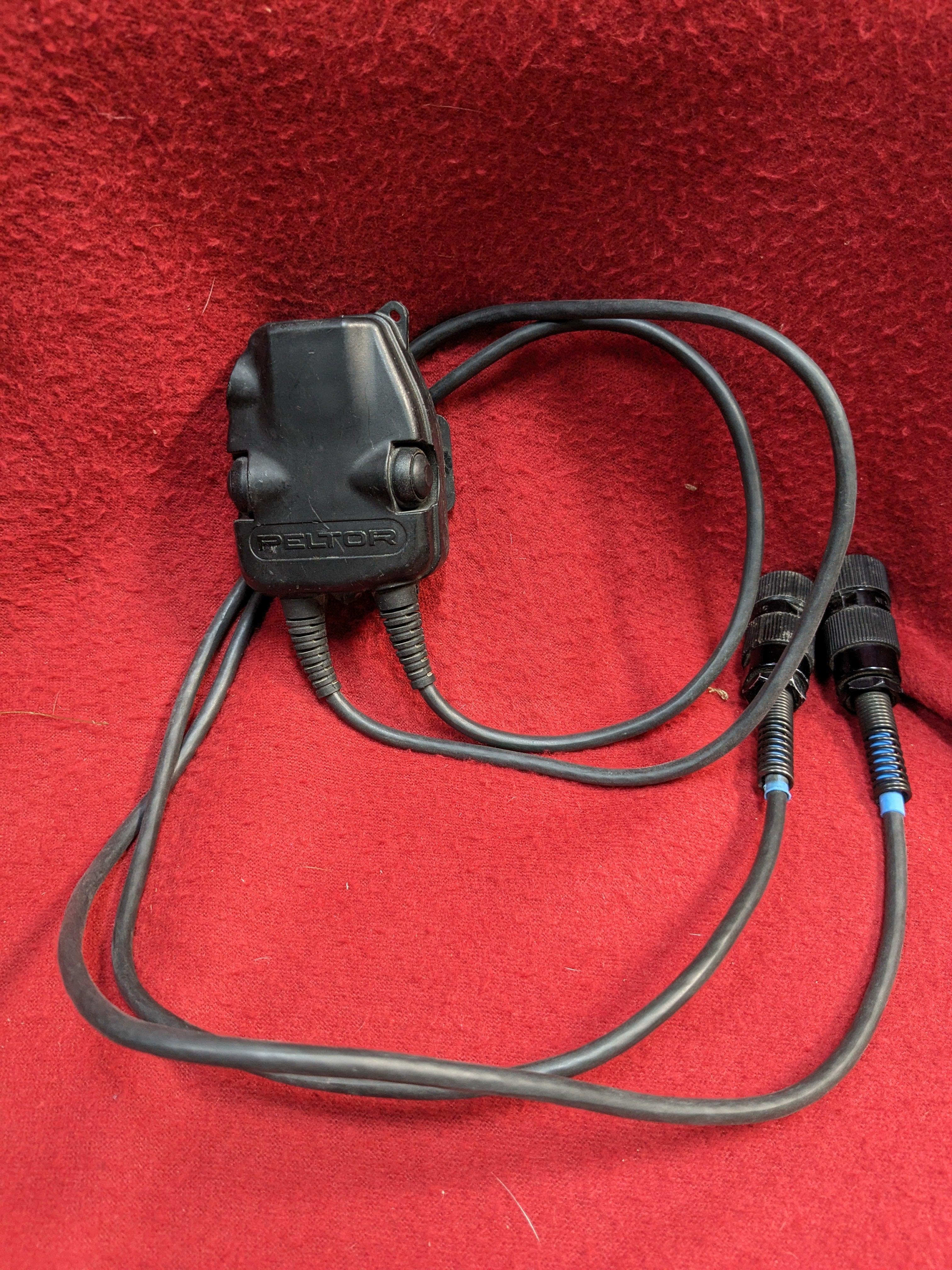 3M peltor dual push-to-talk (ptt) adapter military radios