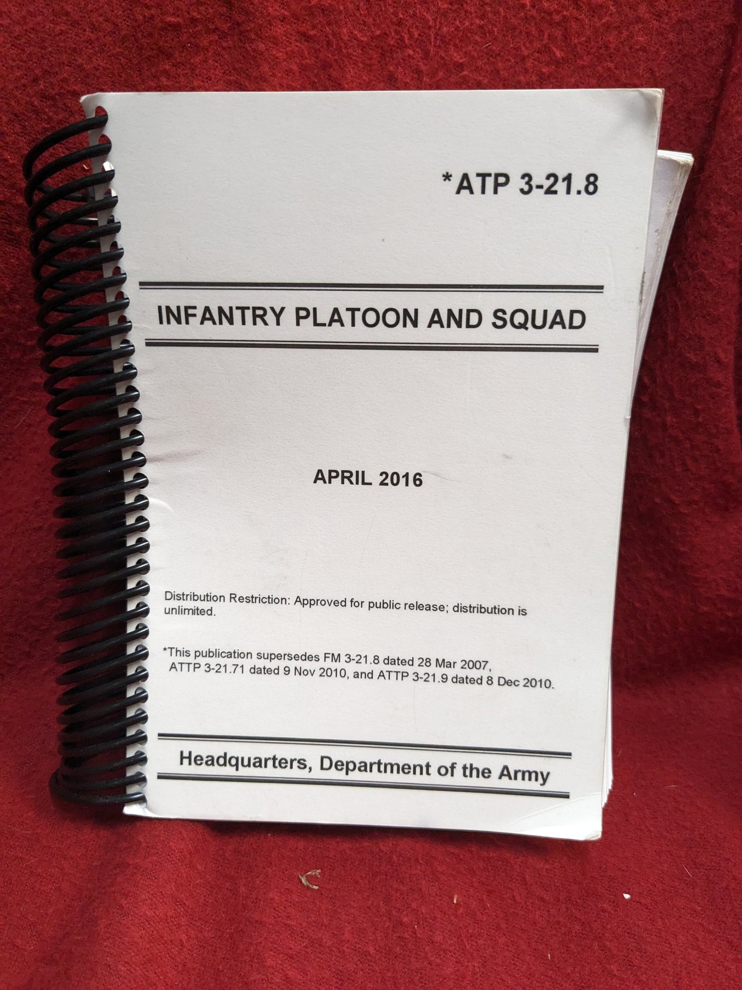 BOOK  ATP 3-21.8 infantry platoon and squad April 2014  (BOX19)