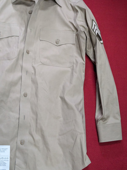 US Army Flying Cross AGSU 15.5 S 32/33 long Sleeve Enlisted Shirt (dg3- ea03-enu142)