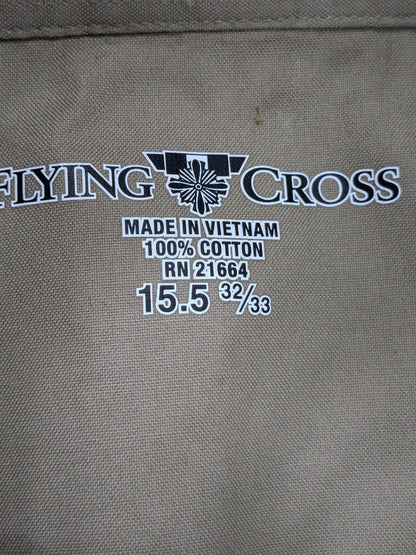 US Army Flying Cross AGSU 15.5 S 32/33 long Sleeve Enlisted Shirt (dg3- ea03-enu142)