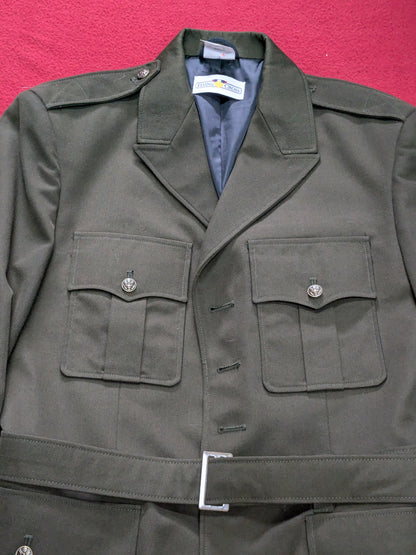 US Army AGSU Flying Cross Coat Size 44 S-C Excellent Condition (dg3- ea03-enu145)