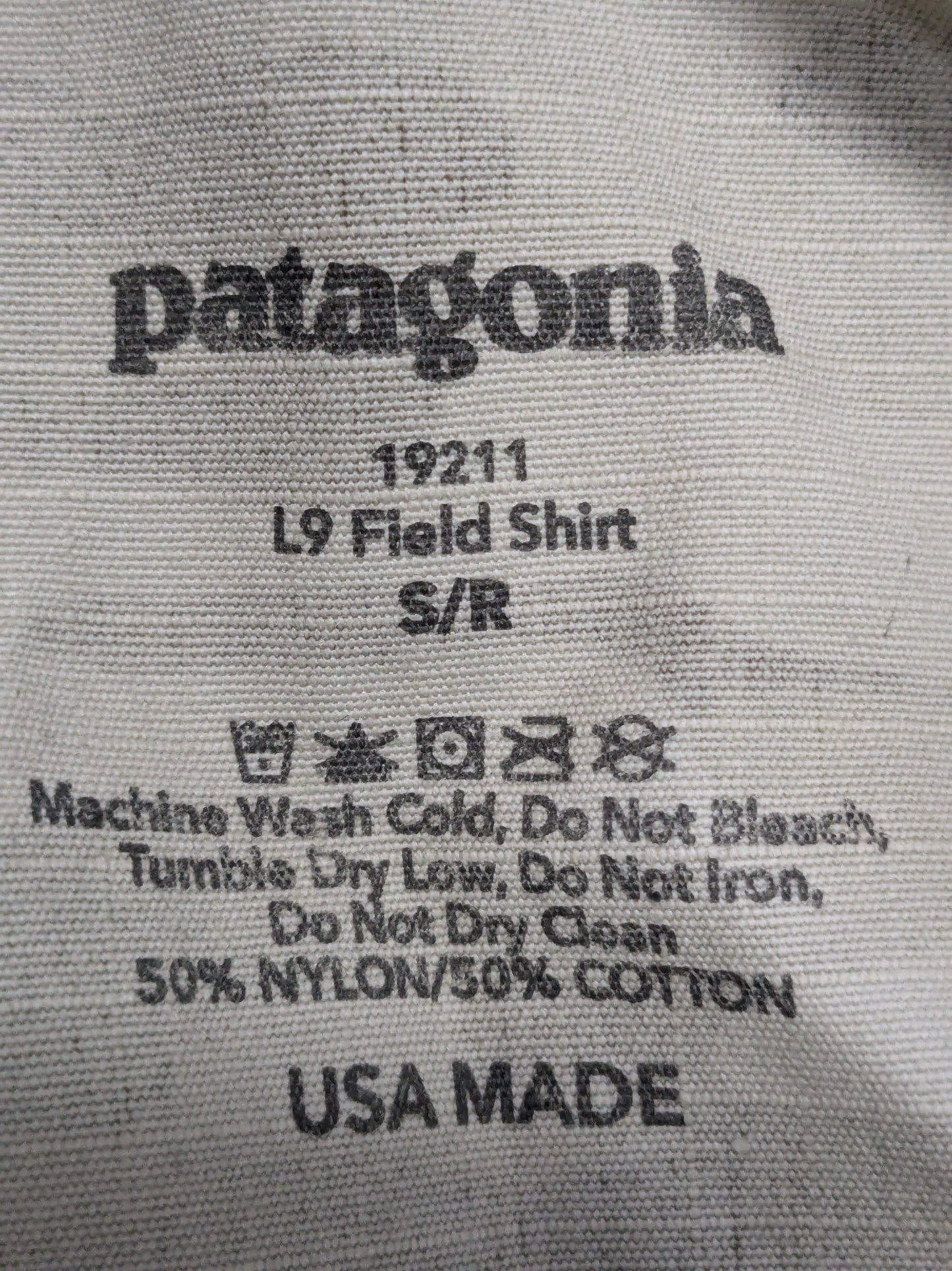 Patagonia field shirt top medium / regular  ocp l9 level 9 used (ec12-enu185)