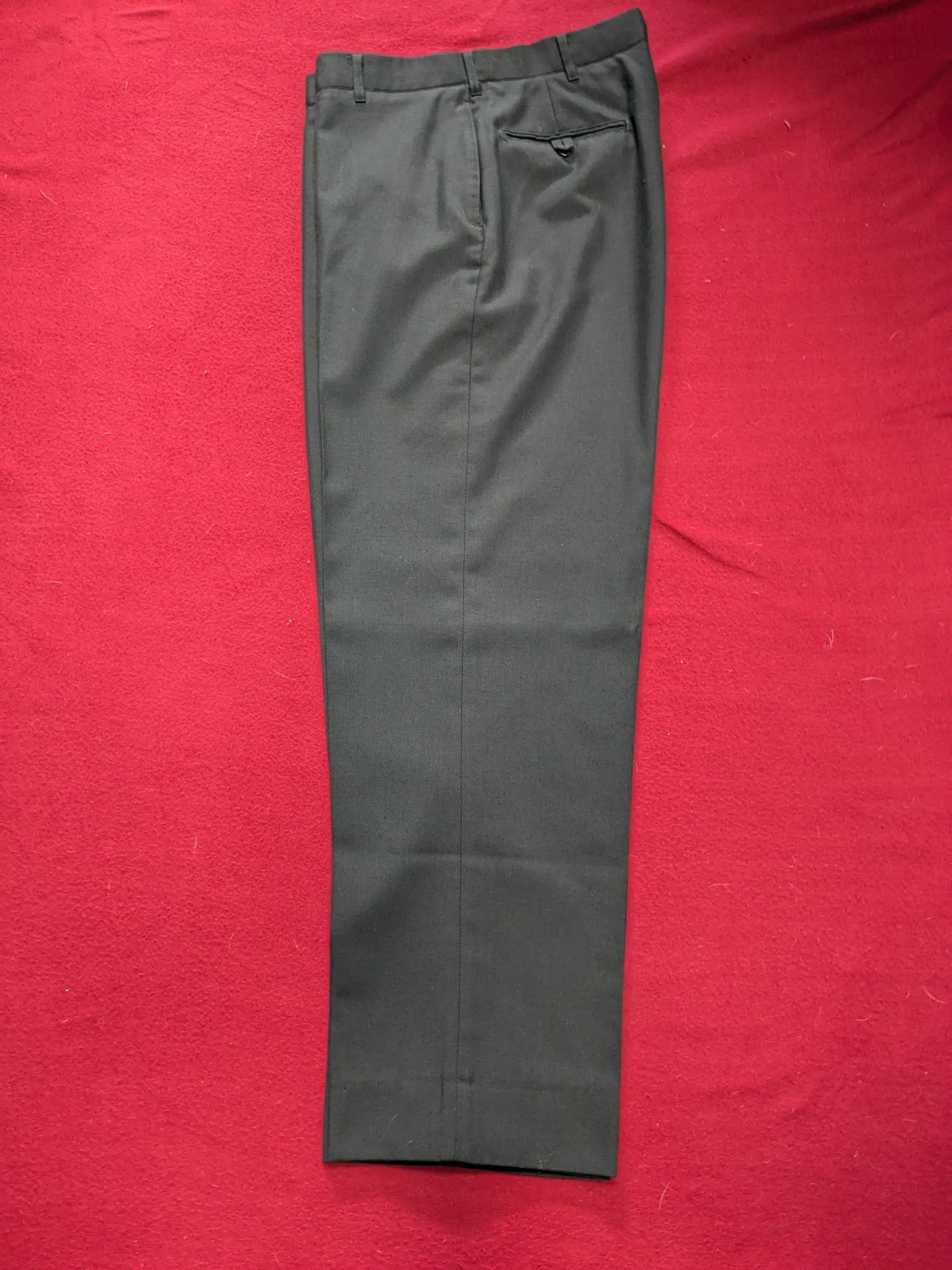 US ARMY CLASS A DRESS GREEN Men's  PANTS 35R Regular Excellent Condition (BB14-YLU14)