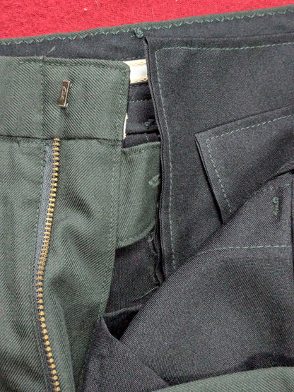 US ARMY CLASS A DRESS GREEN Men's  PANTS 35R Regular Excellent Condition (BB14-YLU14)