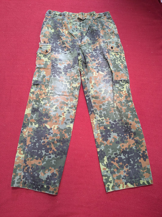 German Kohler GMBH 792 Military Trouser Pants Army Camouflage Used (BB14-YLU21)