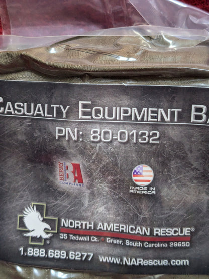 NOS NAR CASUALTY EQUIPMENT BAG PN: 80-0132 Sealed (ifak2 ac08-YLU28)