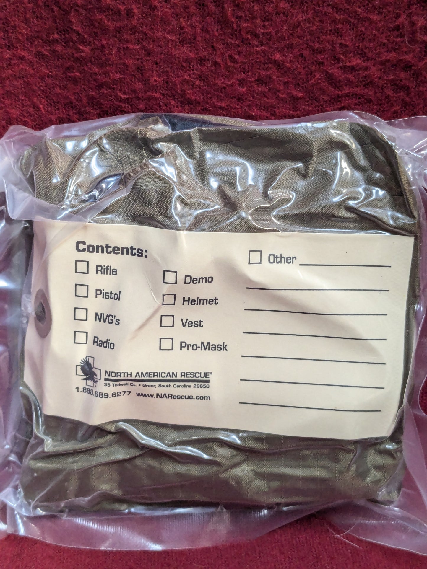 NOS NAR CASUALTY EQUIPMENT BAG PN: 80-0132 Sealed (ifak2 ac08-YLU28)