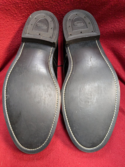 Wolverine World Military High Gloss  Dress Shoes 9.5 R Used (39cr- cb12-YLU31)