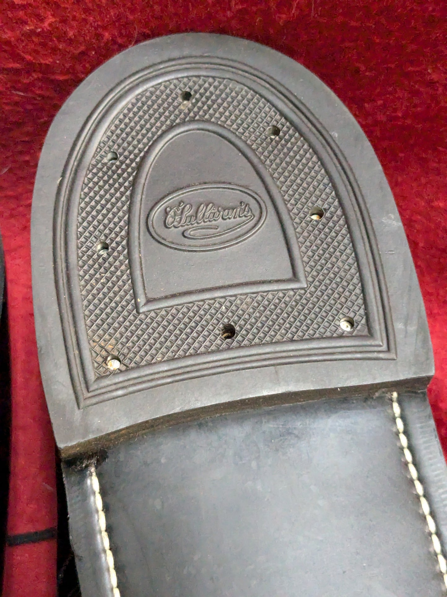 Wolverine World Military High Gloss  Dress Shoes 9.5 R Used (39cr- cb12-YLU31)