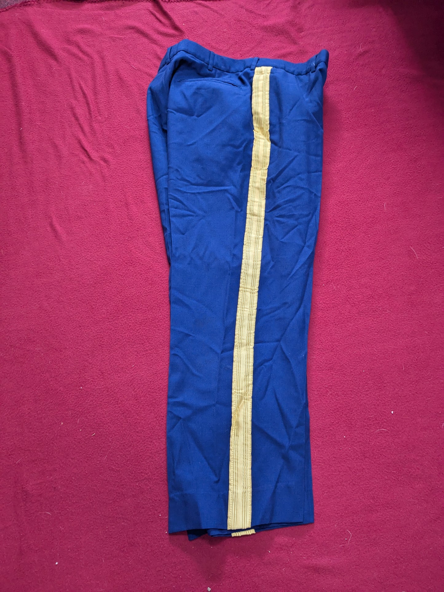 US Army 33 S Dress Blue 450 Trousers ASU Pants Used (01cr- ca14-YLU62)