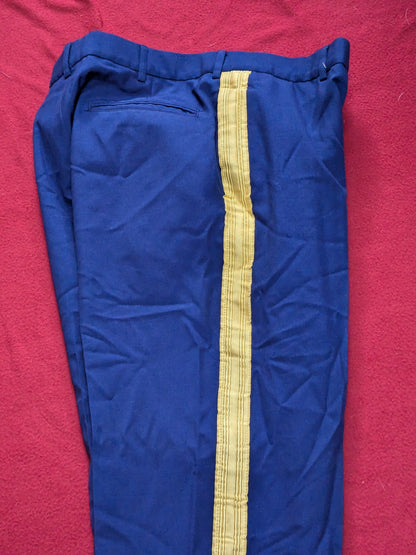 US Army 33 S Dress Blue 450 Trousers ASU Pants Used (01cr- ca14-YLU62)