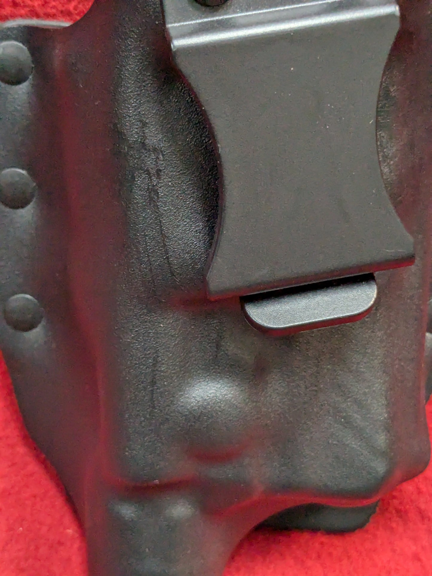 Black Holster Waist Belt Excellent Condition (FB17-YLU81)