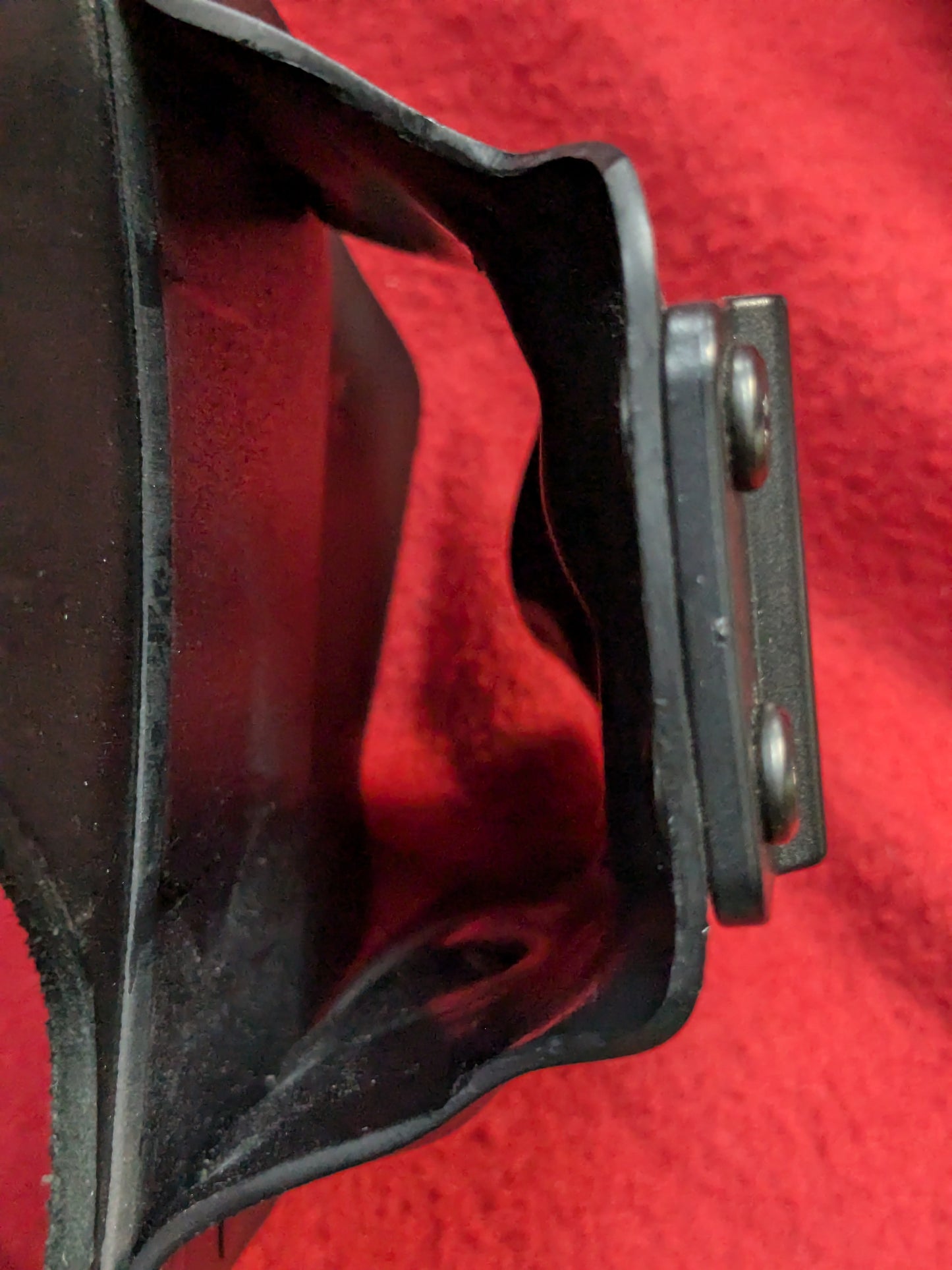 Black Holster Waist Belt Excellent Condition (FB17-YLU81)
