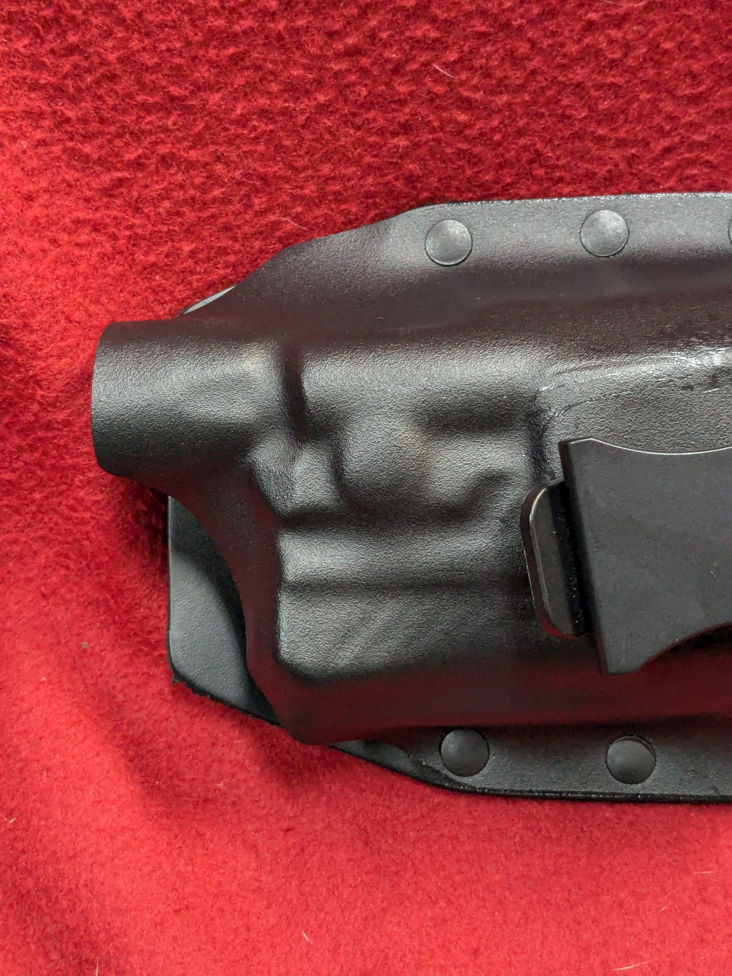Black Holster Waist Belt Excellent Condition (FB17-YLU81)