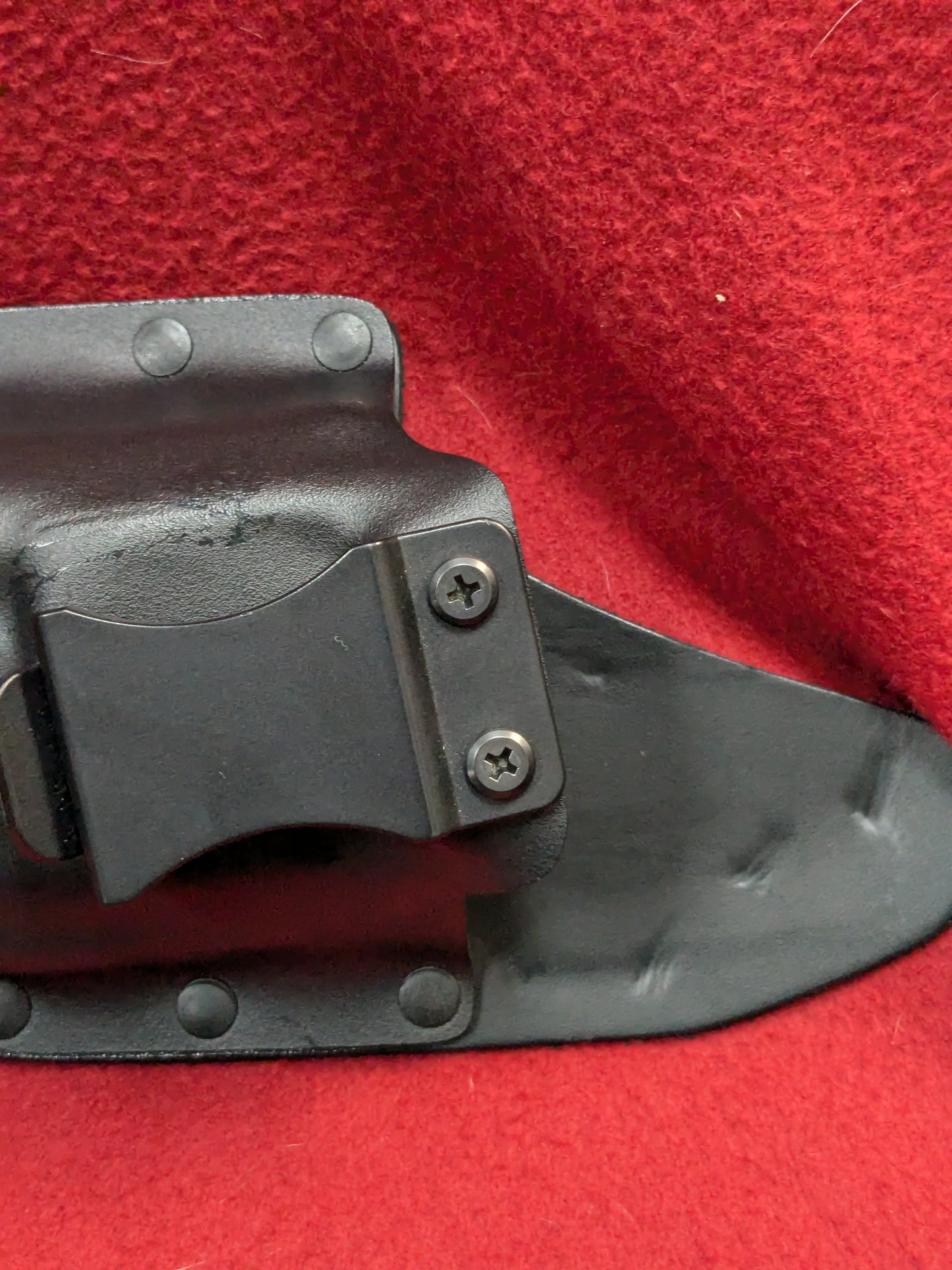 Black Holster Waist Belt Excellent Condition (FB17-YLU81)