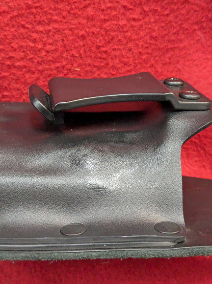 Black Holster Waist Belt Excellent Condition (FB17-YLU81)