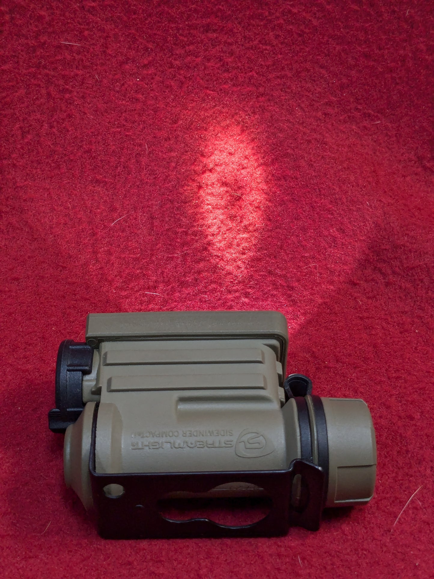 Streamlight Sidewinder Compact Military Model Flashlight Tan Excellent Condition (j09 ab02-YLU99)