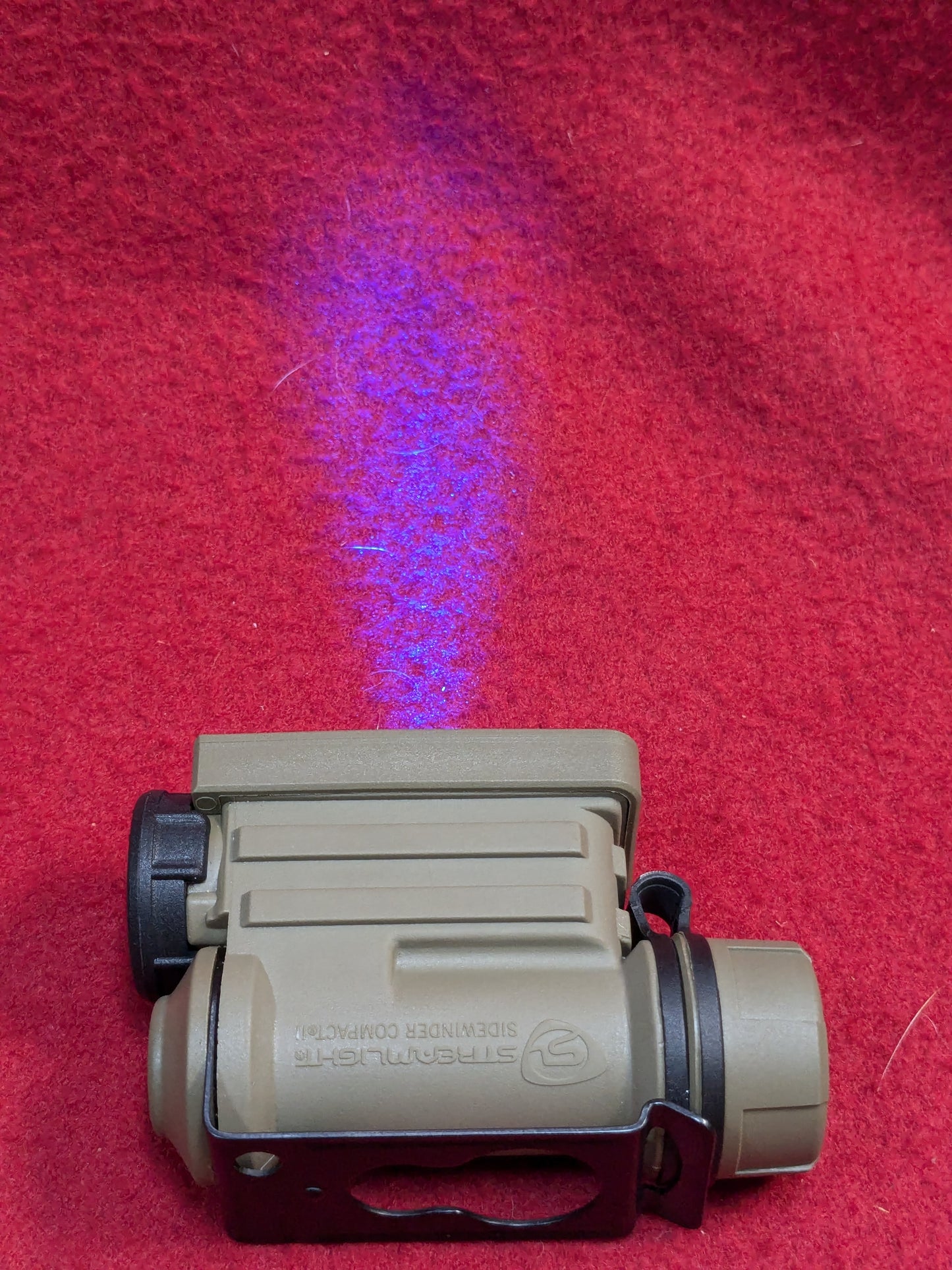 Streamlight Sidewinder Compact Military Model Flashlight Tan Excellent Condition (j09 ab02-YLU99)