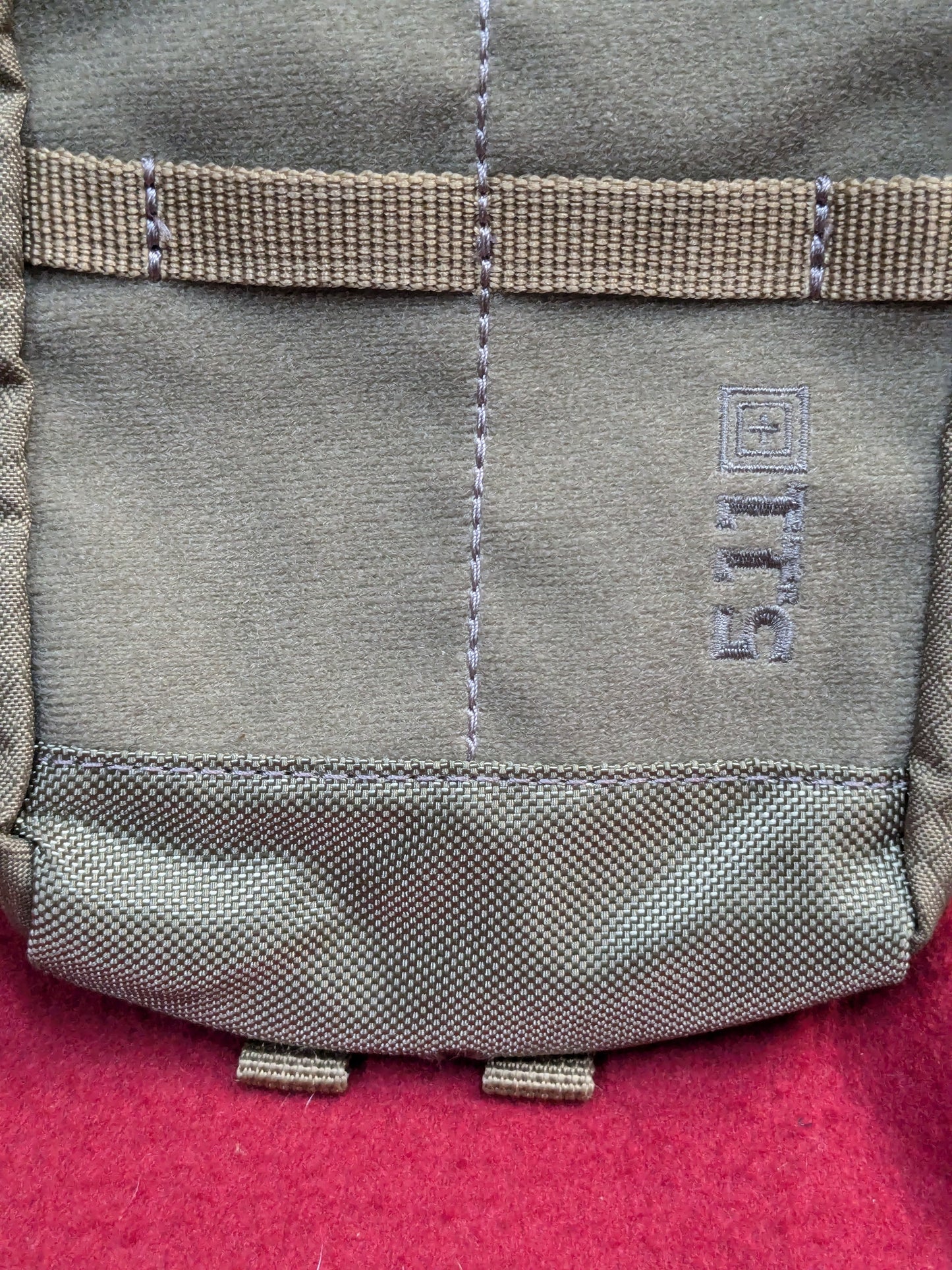 5.11 IGNITOR 4.6 NOTEBOOK POUCH KHAKI USED (35cr- ca3-YLU136)