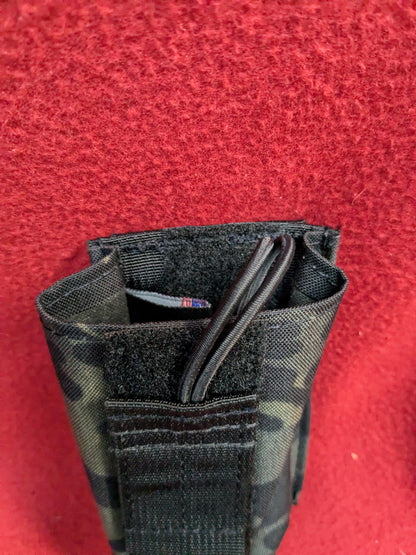 G-Code Single Molle Magazine M4 Multicam Black Pouch Used (35cr- ca3-YLU157)