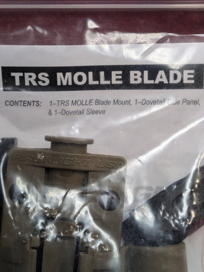 NOS First Light TRS Molle Blade Flashlight Mount (31cr- ca6-YLU166)