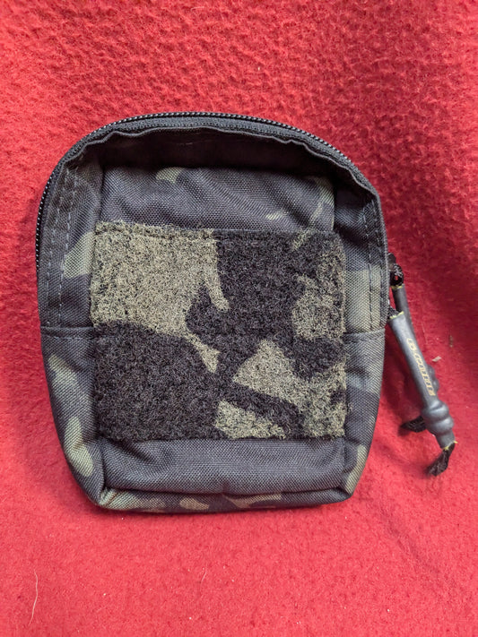 G-Code CONTACT MODULAR POUCH SMALL Multicam Black Pouch Used (36cr- ca4-YLU185)