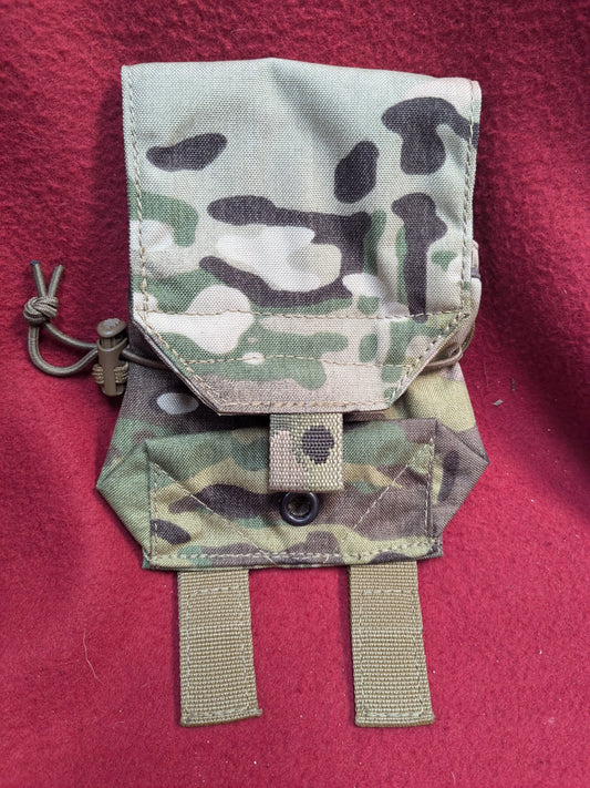 Small Utility / Admin Pouch Multicam Used  (36cr- ca4-YLU186)