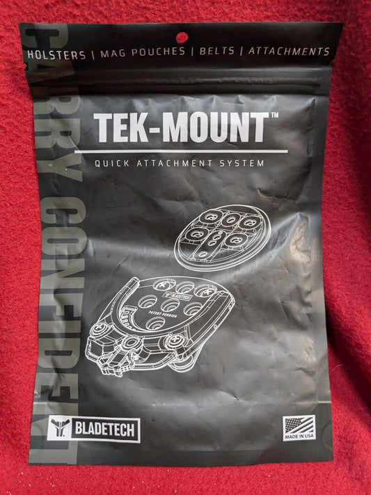 NOS Blade-Tech Tek-Mount Quick Attachment System  (FB17-YLU195)