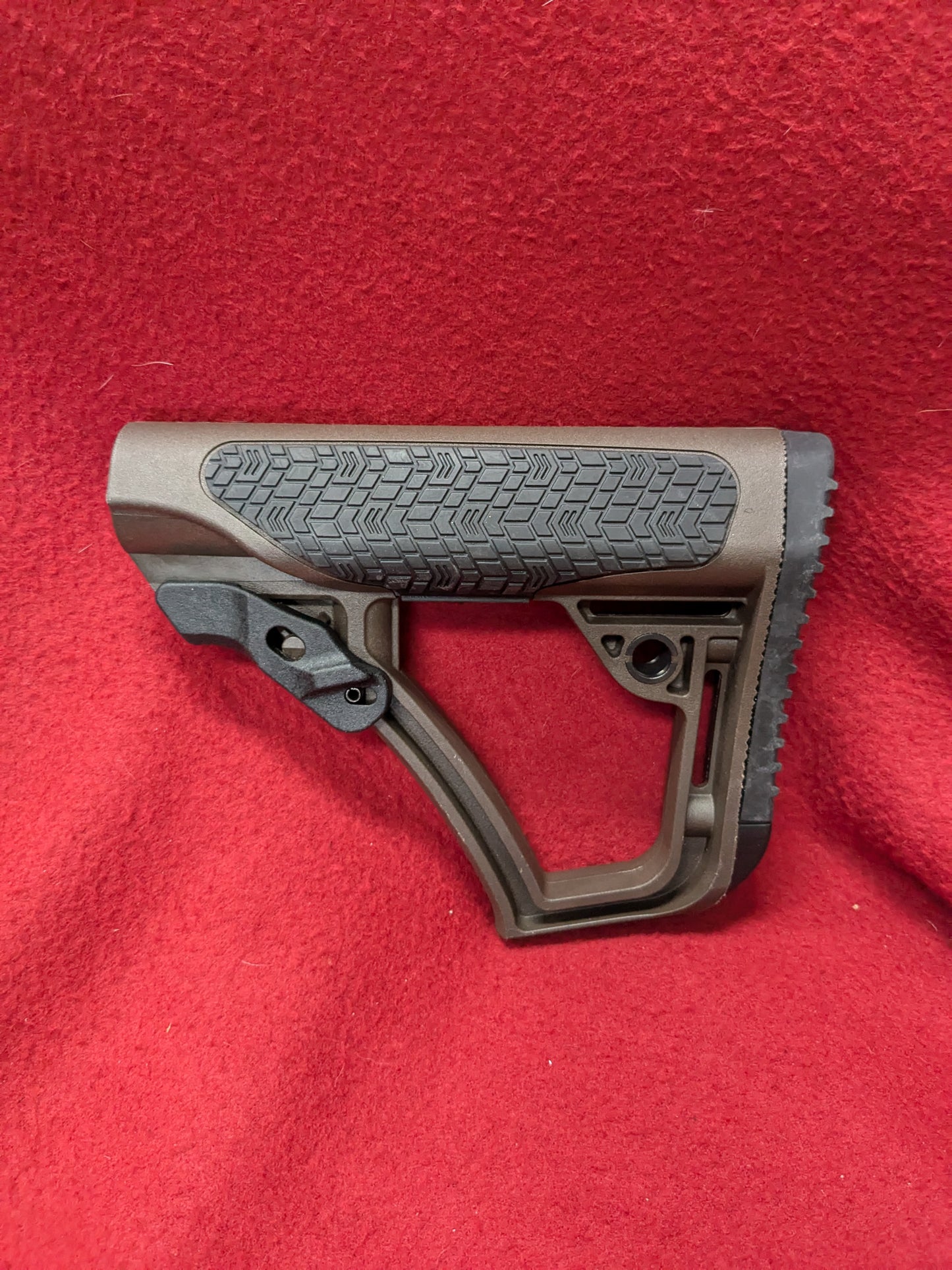Daniel Defense Collapsible Mil-Spec Buttstock Convex / Concave Padding Used (FB17-GUA10)