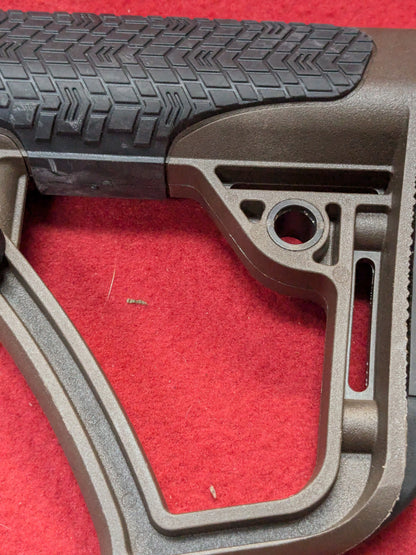 Daniel Defense Collapsible Mil-Spec Buttstock Convex / Concave Padding Used (FB17-GUA10)