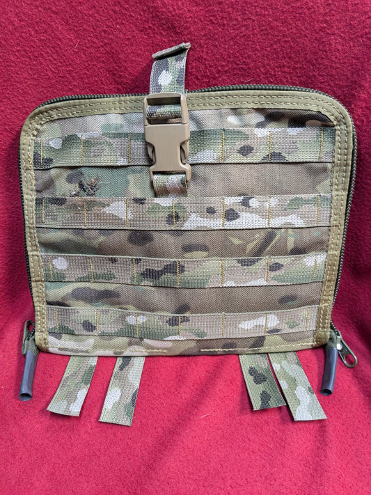 High Speed Gear (HSGI) Admin Pouch, MOLLE compatible Multicam Used (30cr- ca5-GUA16)
