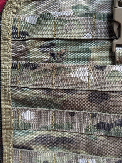 High Speed Gear (HSGI) Admin Pouch, MOLLE compatible Multicam Used (30cr- ca5-GUA16)