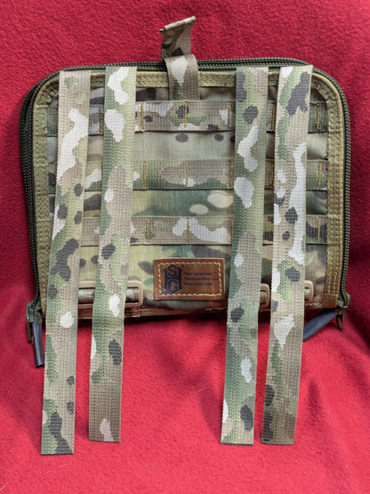 High Speed Gear (HSGI) Admin Pouch, MOLLE compatible Multicam Used (30cr- ca5-GUA16)