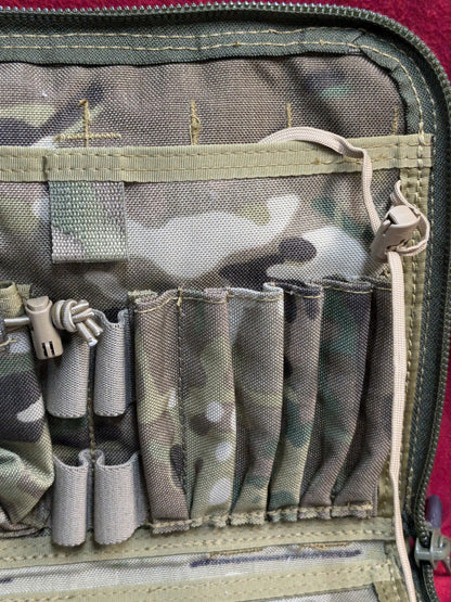 High Speed Gear (HSGI) Admin Pouch, MOLLE compatible Multicam Used (30cr- ca5-GUA16)