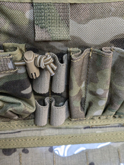 High Speed Gear (HSGI) Admin Pouch, MOLLE compatible Multicam Used (30cr- ca5-GUA16)