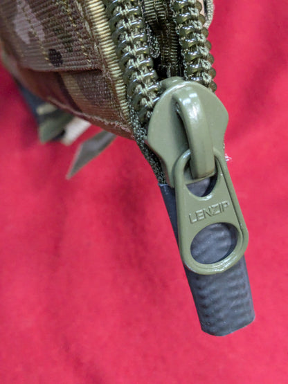 High Speed Gear (HSGI) Admin Pouch, MOLLE compatible Multicam Used (30cr- ca5-GUA16)