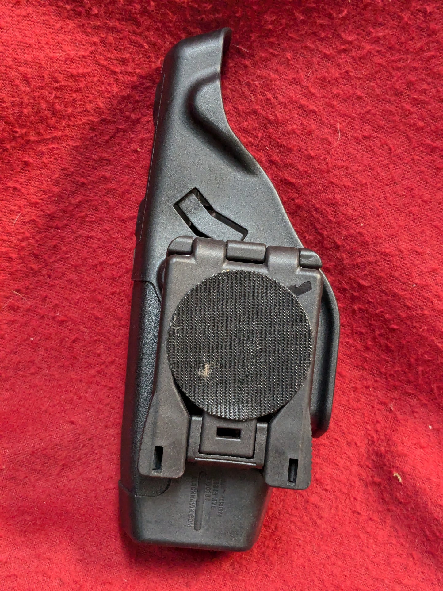 BLACKHAWK Sepra Taser X-26 Duty Holster, Matte Finish, Black Used (FB17-GUA65)