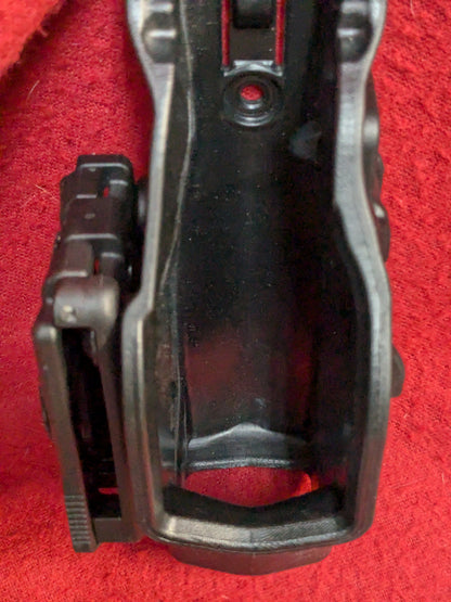 BLACKHAWK Sepra Taser X-26 Duty Holster, Matte Finish, Black Used (FB17-GUA65)