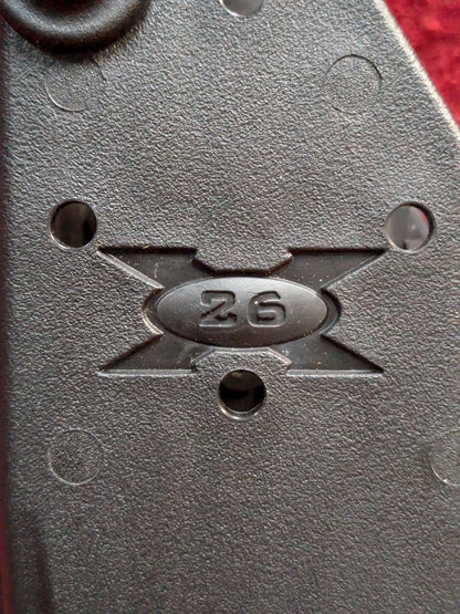 BLACKHAWK Sepra Taser X-26 Duty Holster, Matte Finish, Black Used (FB18-GUA71)