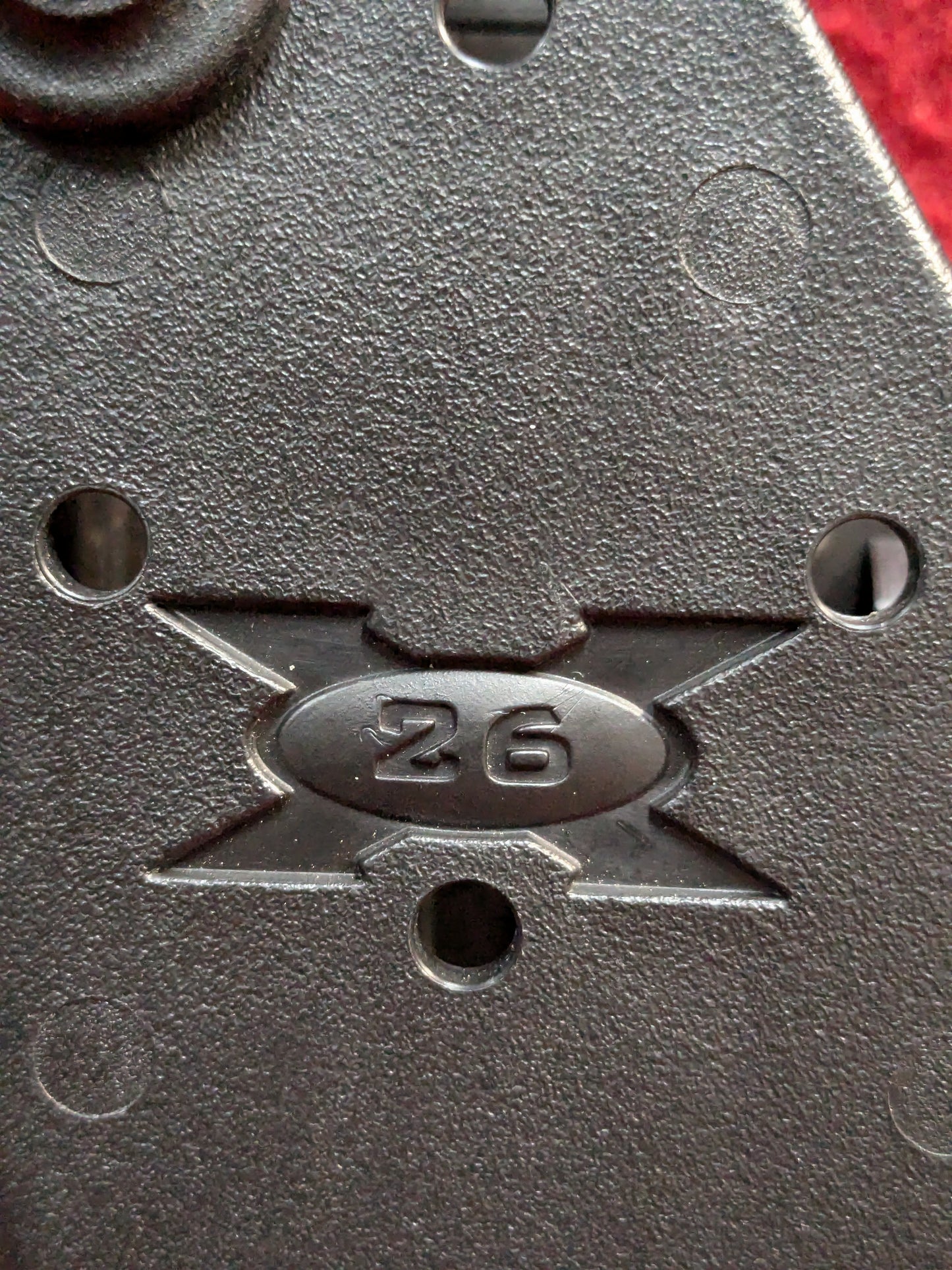 BLACKHAWK Sepra Taser X-26 Duty Holster, Matte Finish, Black Used (FB18-GUA72)