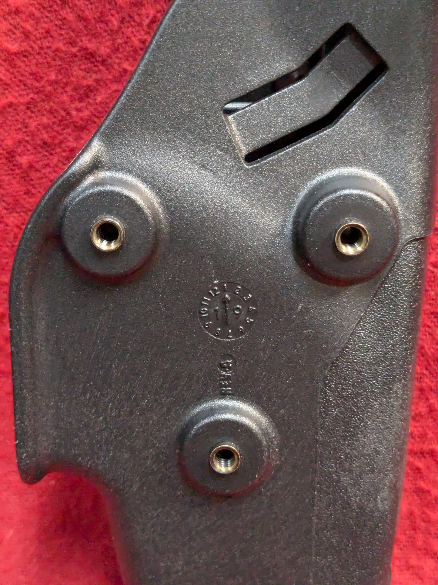 BLACKHAWK CQC X-26 Duty Holster, Matte Finish, Black Used (FB18-GUA73)