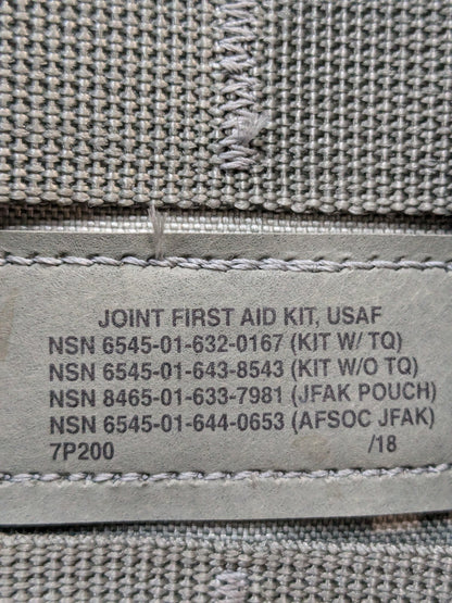 JFAK Joint First Aid Kit IFAK 2 CAT Tourniquets *Pouches Only* MOLLE USGI Used (ifak2 ac08-GUA85)