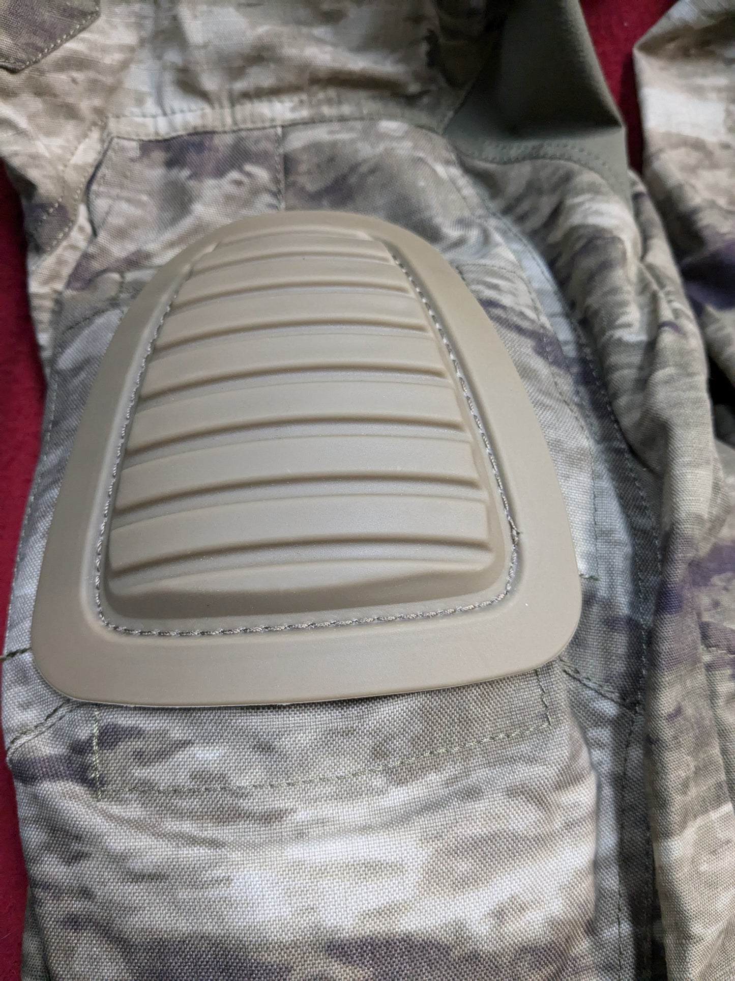 O.P.S. A-TACS Camo Combat Pants w/ Knee Pads Medium Excellent Condition ATACS (fc06-GUA102)
