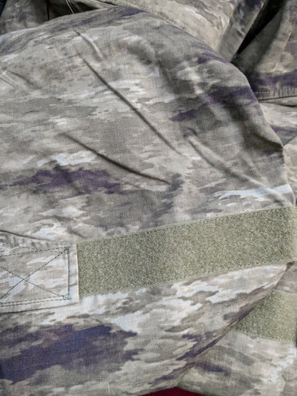 O.P.S. A-TACS Camo Combat Pants w/ Knee Pads Medium Excellent Condition ATACS (fc06-GUA102)