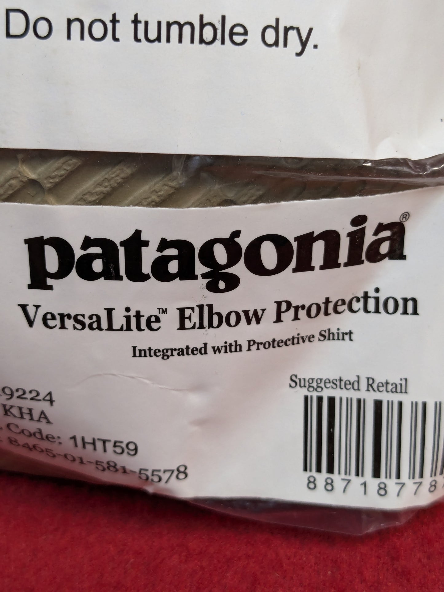 NOS Khaki Elbow Pads Sealed (a24- da9-GUA112)