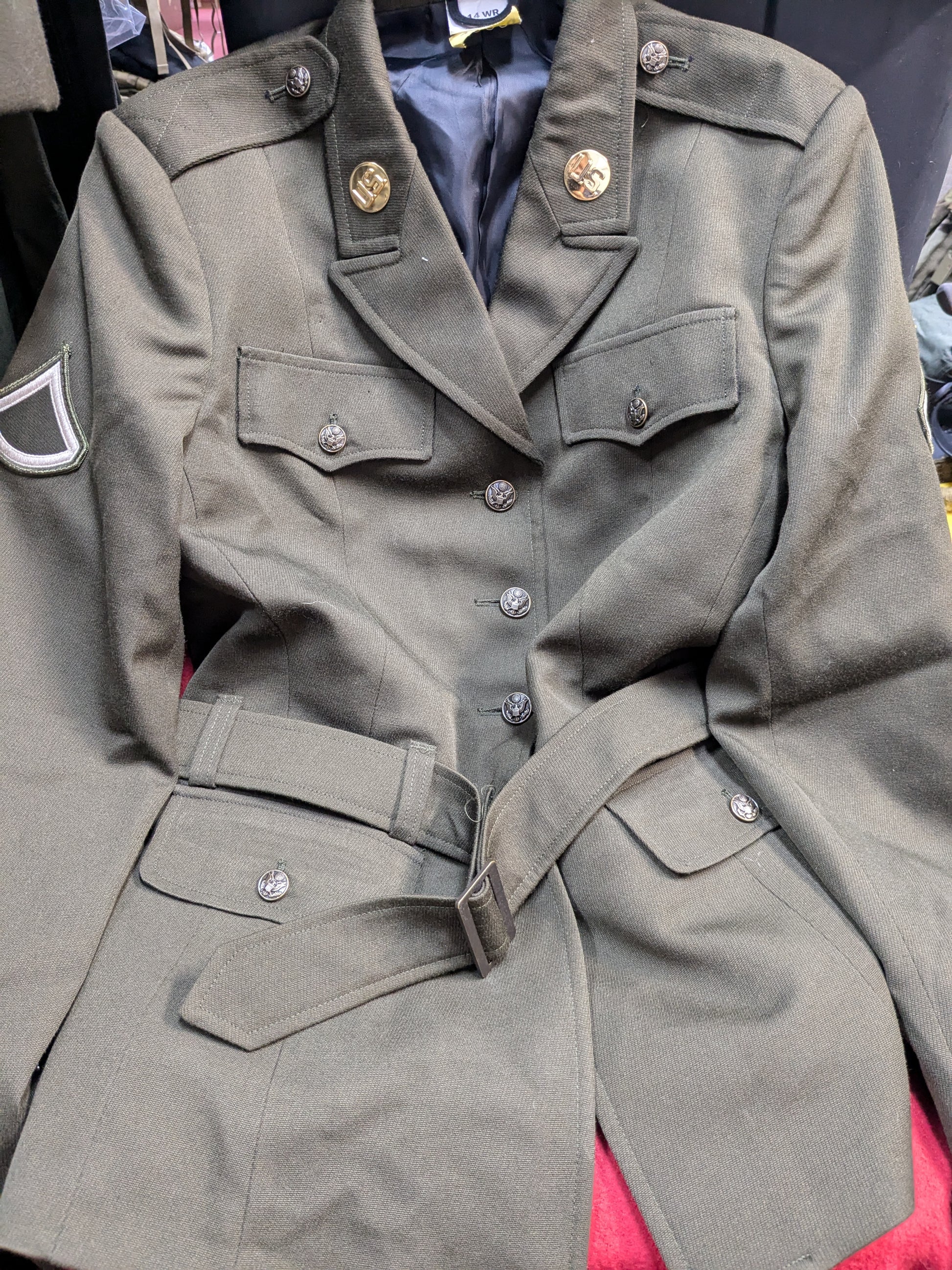 agsu army green service uniform jacket Dress Coat Size: 14WR Excellent Gibsons Tactical Tavern agsu army green service uniform jacket Dress Coat Size: 14WR Excellent Gibsons Tactical Tavern
