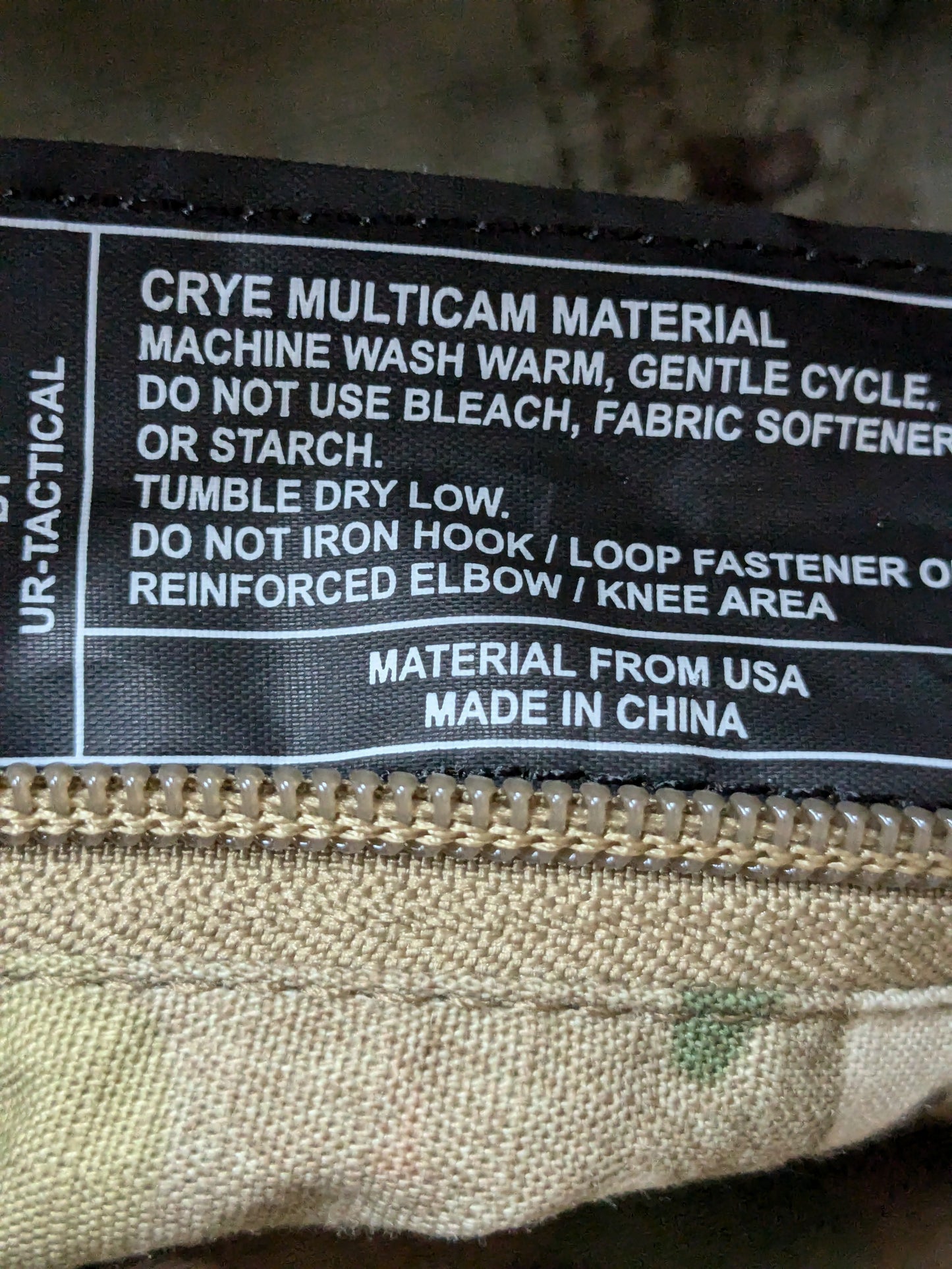 NOS OPS Ur-Tactical Lissom Tactical Shorts Crye Multicam Camo size: 34 (ec13-PET06)